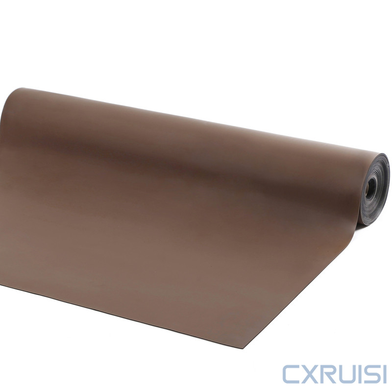 防静电咖啡色胶皮